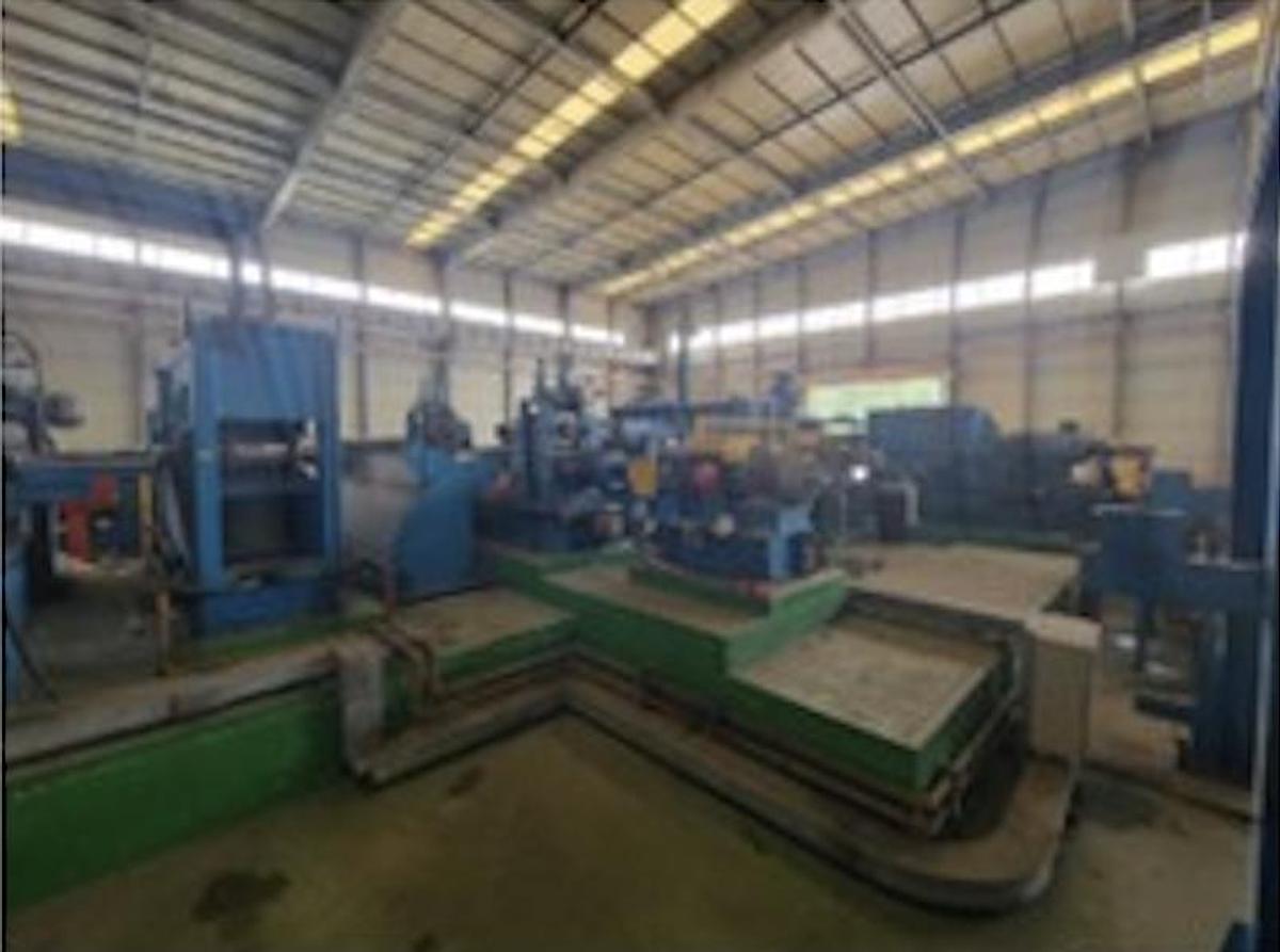 Used 63” x 0.079” x 28,000 Lb Tension Leveling Line