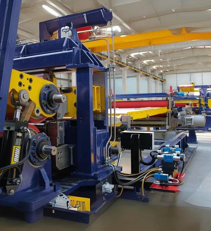 72” x .157” x 60,000 Lb. Dual Head Alcos Double Loop Slitting and Banding Line (New 2025)