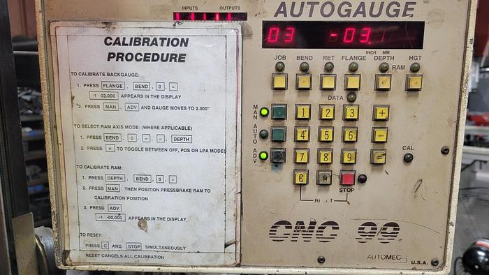 Used 230 TON x 14' CINCINNATI MODEL 230CB12 HYDRAULIC PRESS BRAKE