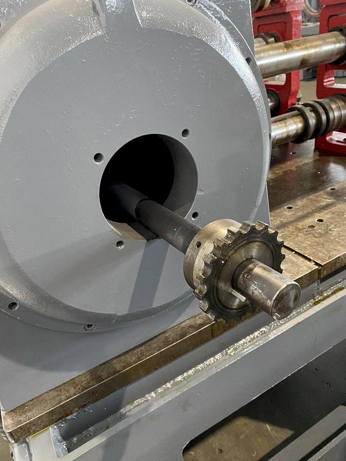 Used 22/24 Stand x 3.5” x 21” Tishken Rollformer, New 1999