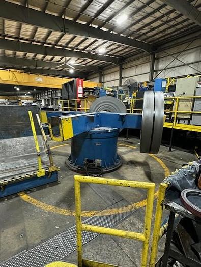 Used 60" x .250" x 50,000lbs Pro Eco Slitting Line