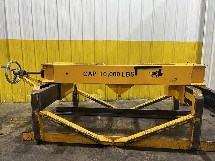Used 10,000 LBS BISON MODEL #TSL10-2060SP ADJUSTABLE SHEET LIFTER
