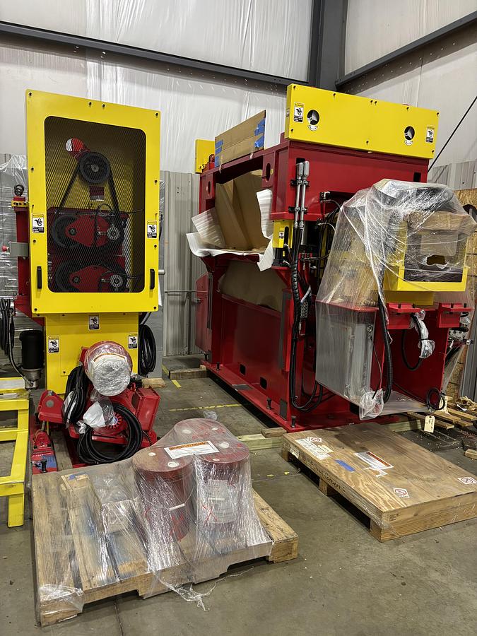 Used 63” X 0.079” Red Bud Cut-to-Length Line