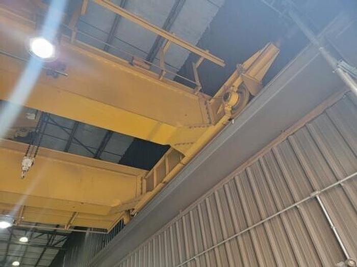 Used 75 Ton 60' Span Overhead Bridge Crane
