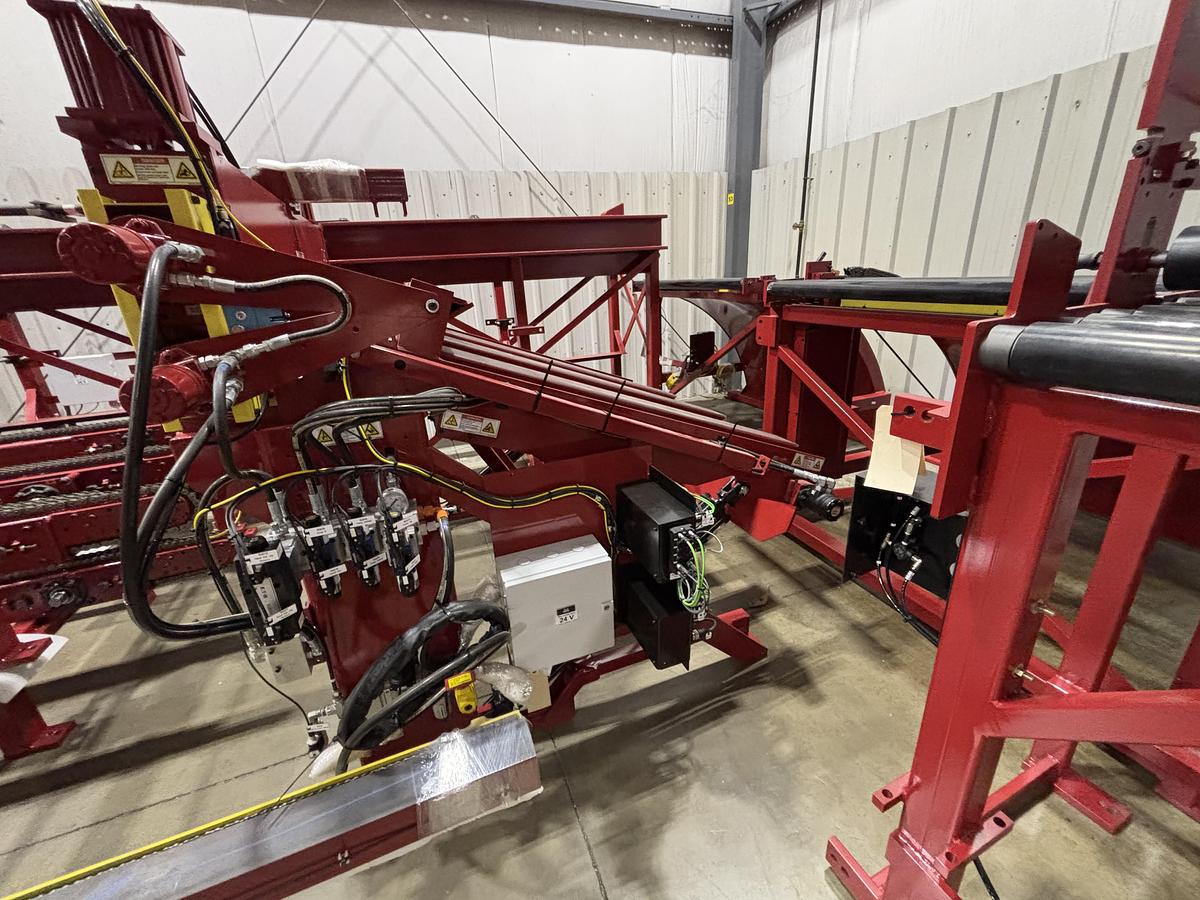 Used 63” X 0.079” Red Bud Cut-to-Length Line