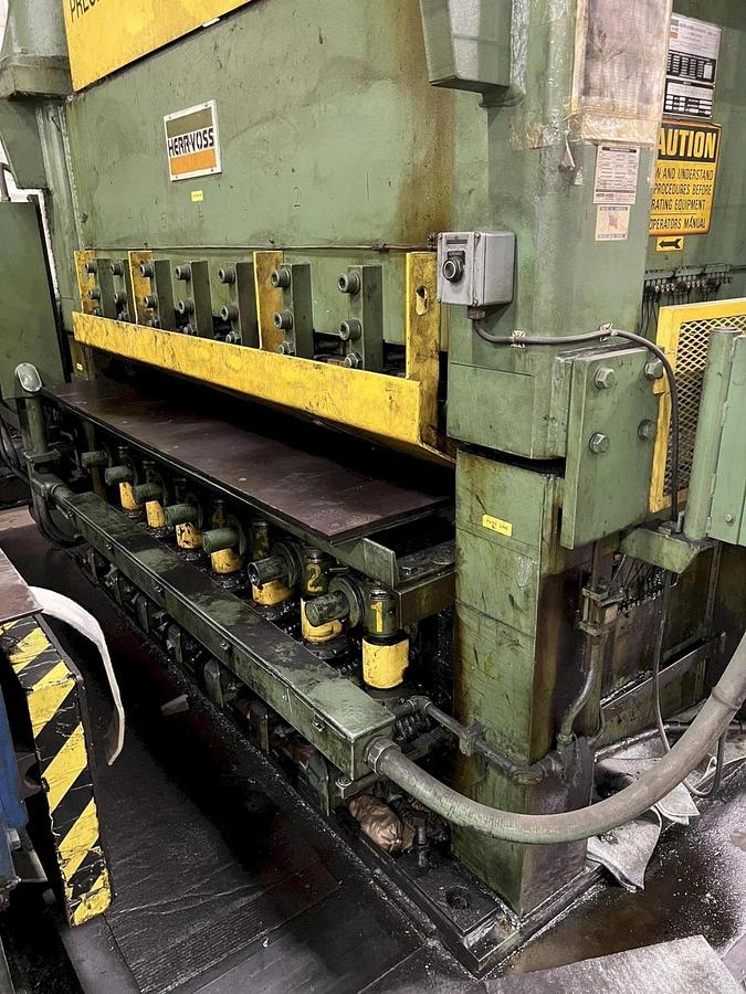 Used 72" x .187" Herr Voss 5HI Precision Leveler