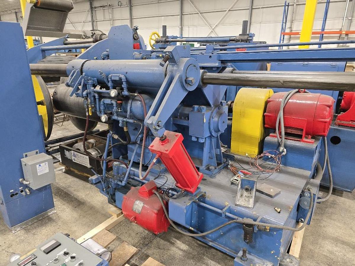 Used 30” x .125” x 10,000# Rex Slitting Line