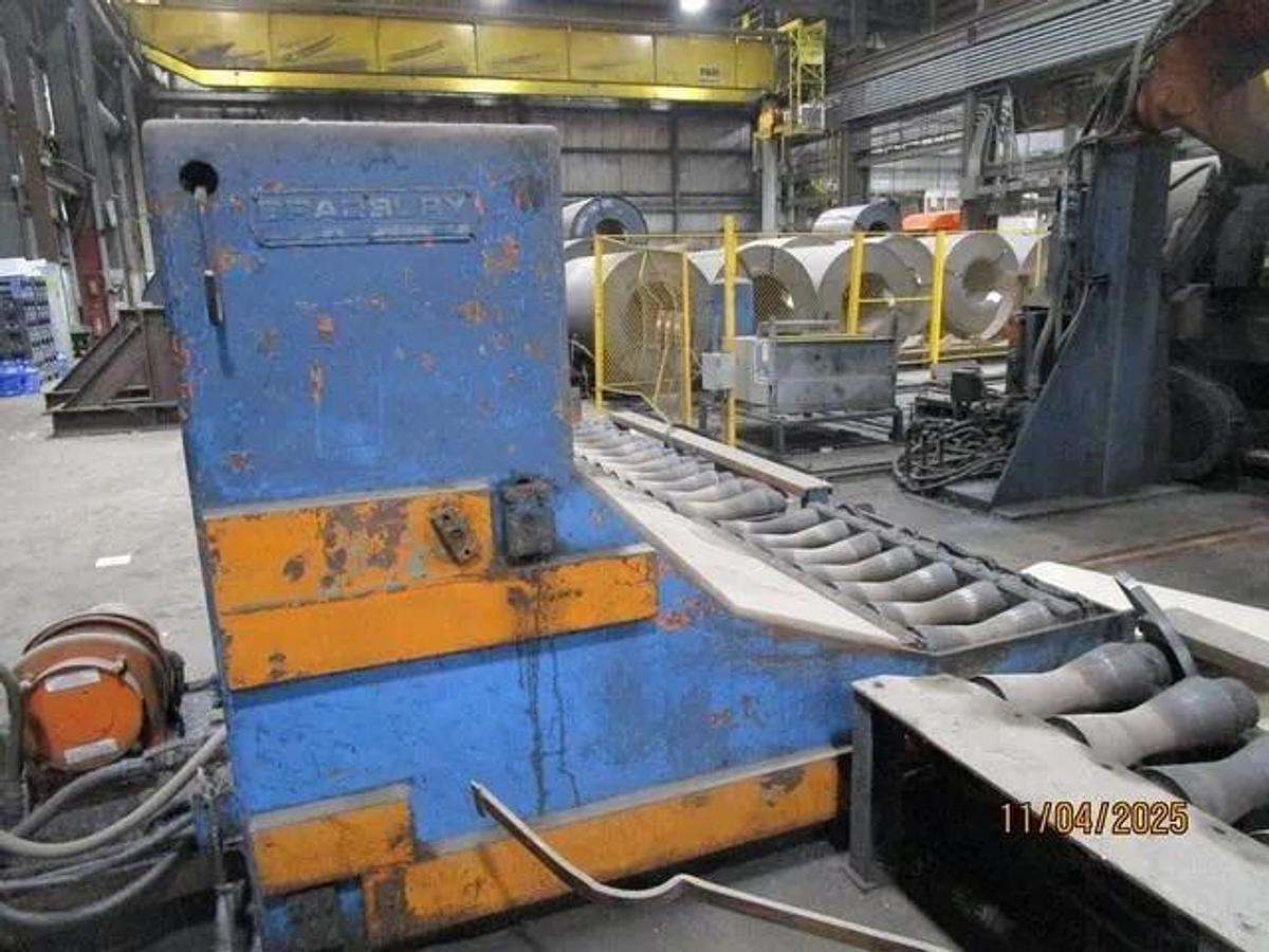 Used 72" x .250" x 80,000# Bradbury Entry Line