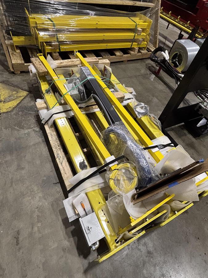 Used 63” X 0.079” Red Bud Cut-to-Length Line