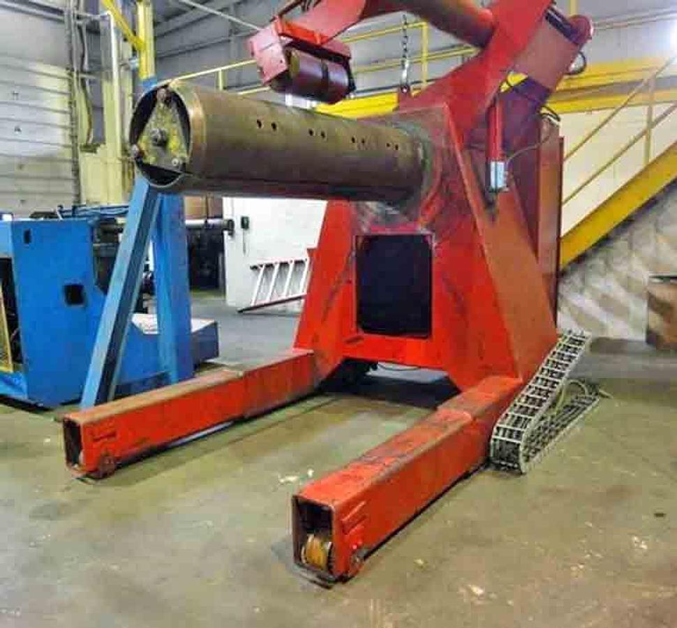 Used 60,000 Lb x 72" Red Bud Uncoiler