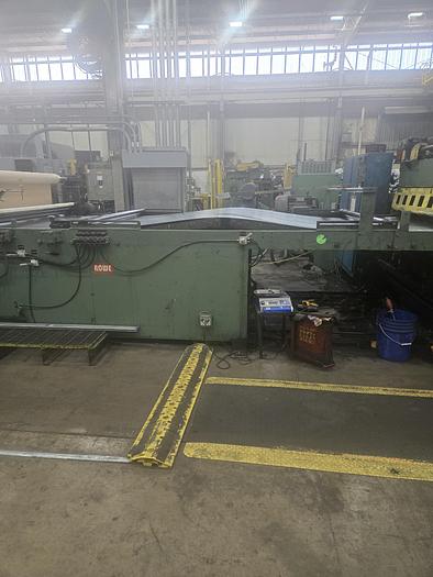 Used 60” x .125” Rowe/Voss CTL Line