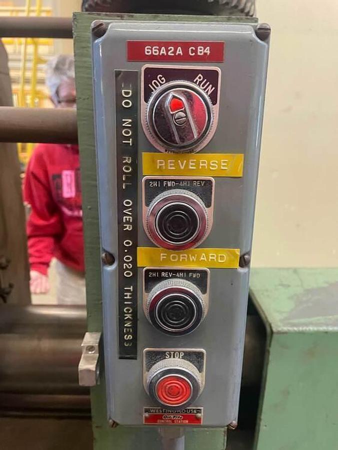 Used 2" x 5" x 8" FENN 2/4 HIGH REVERSING ROLLING MILL