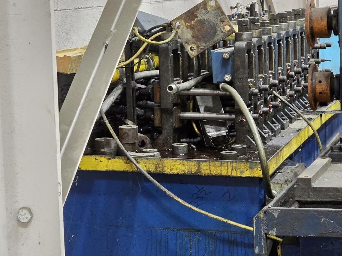 Used 15 Stand x 3" Bradbury Rollformer