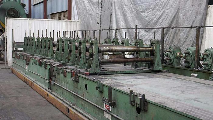 Used 13 STANDS X 3" X 44" BRADBURY ROLLFORMER