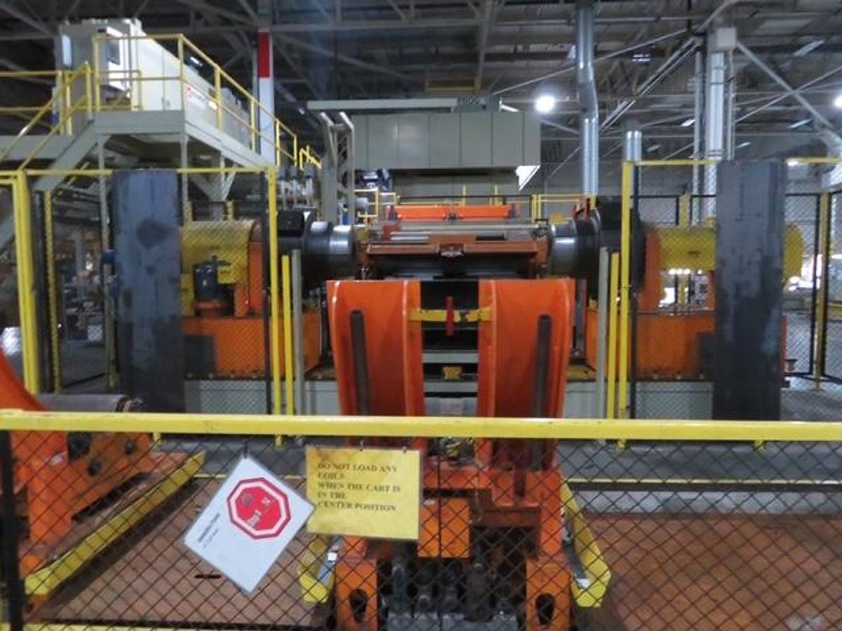 Used 1500 Ton Mueller Weingarten Progressive Press