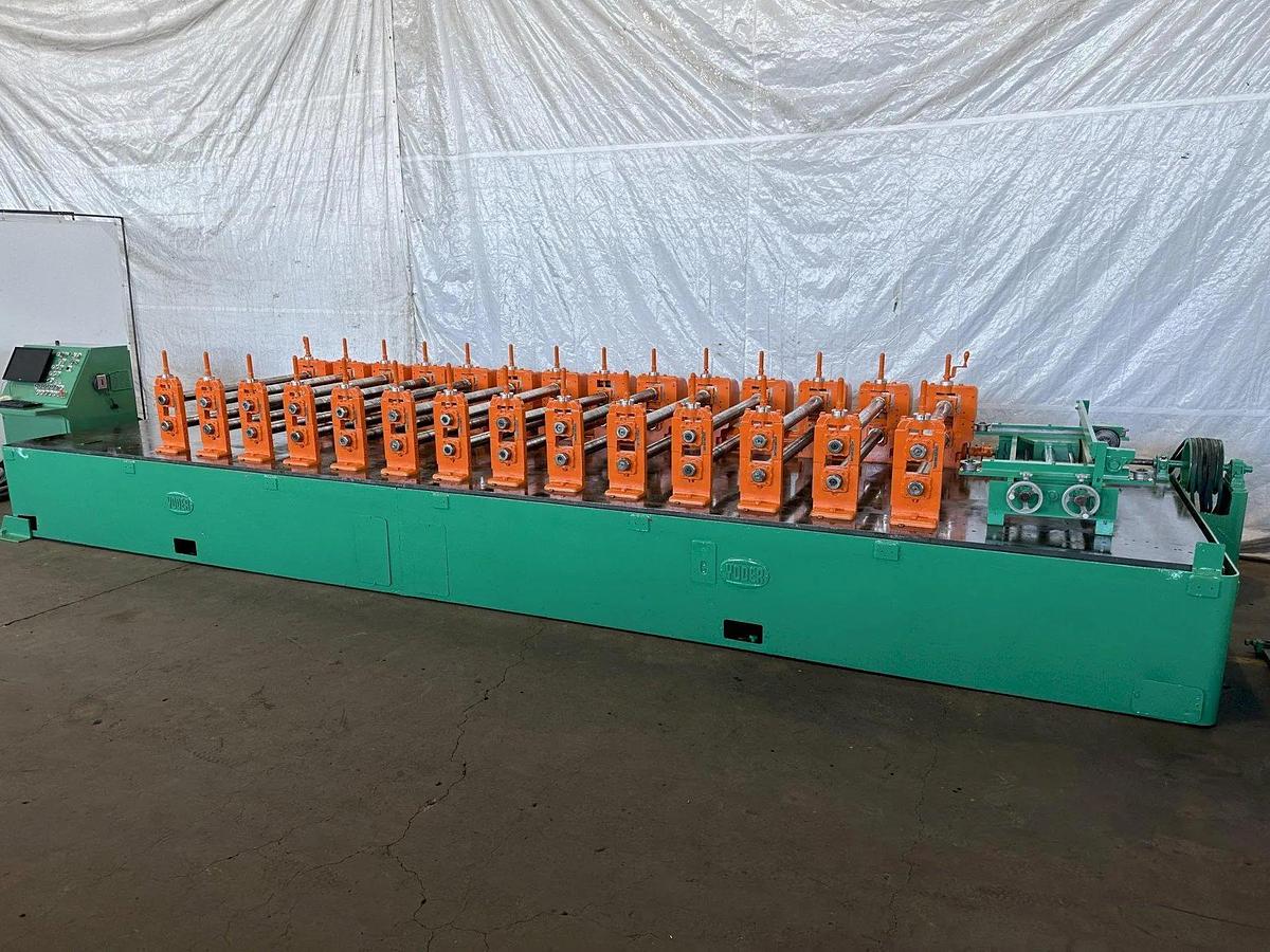 Used 14 Stand x 3” Arbor x 48” Yoder Rollformer