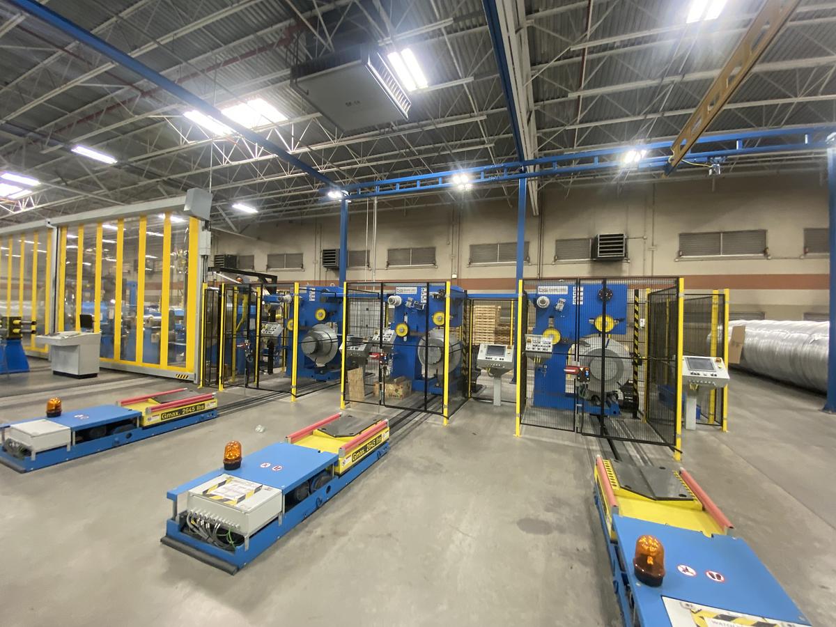 Used B+S Slitting Line