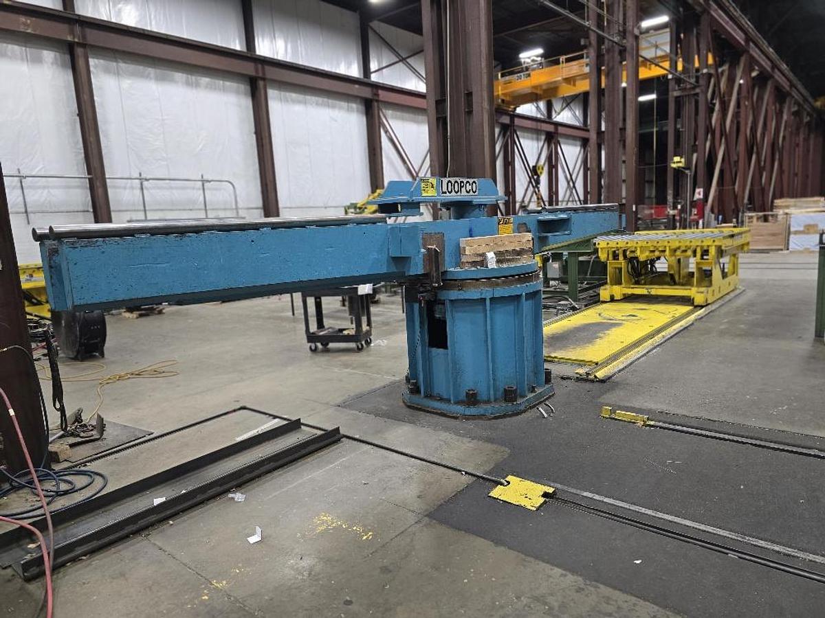 Used 72” X 50,000 Lb Loopco Slitting Line