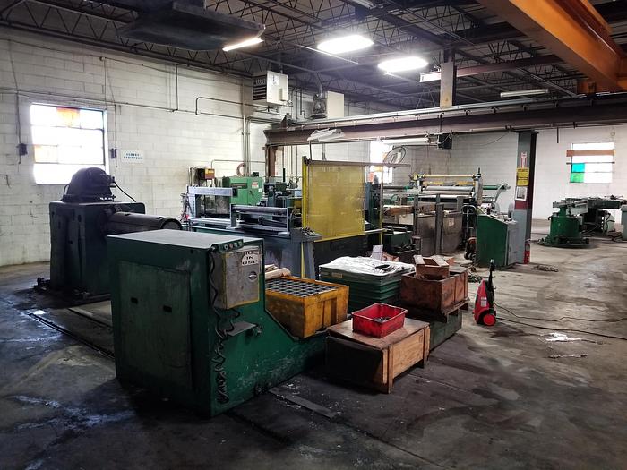 Used 48" x 20,000 Lb. Slitting Line (Used)