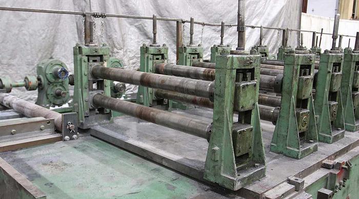 Used 13 STANDS X 3" X 44" BRADBURY ROLLFORMER