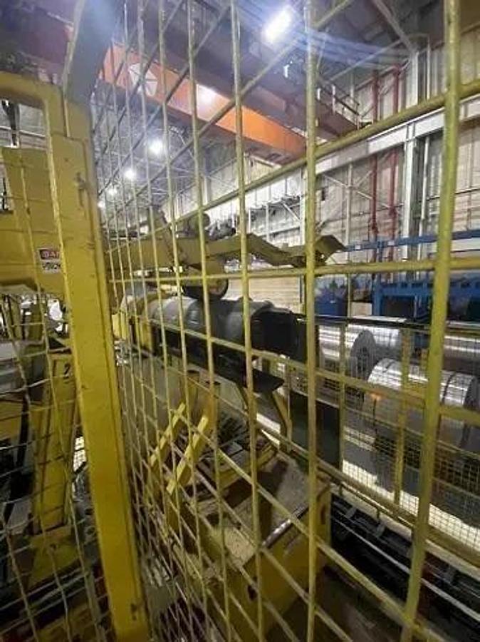 Used 48” x 0.125” x 50,000 Lbs Automatic Feed Company Feed Line