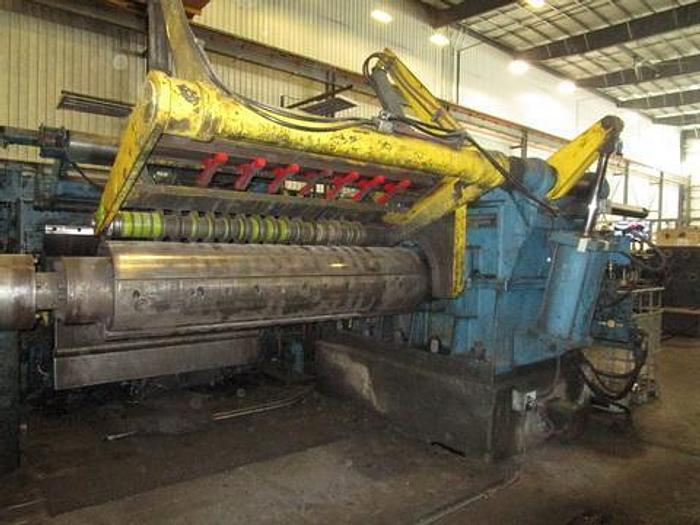 Used 72" x .250" x 74,000 Lbs. Pro Eco Slitting Line (Used)
