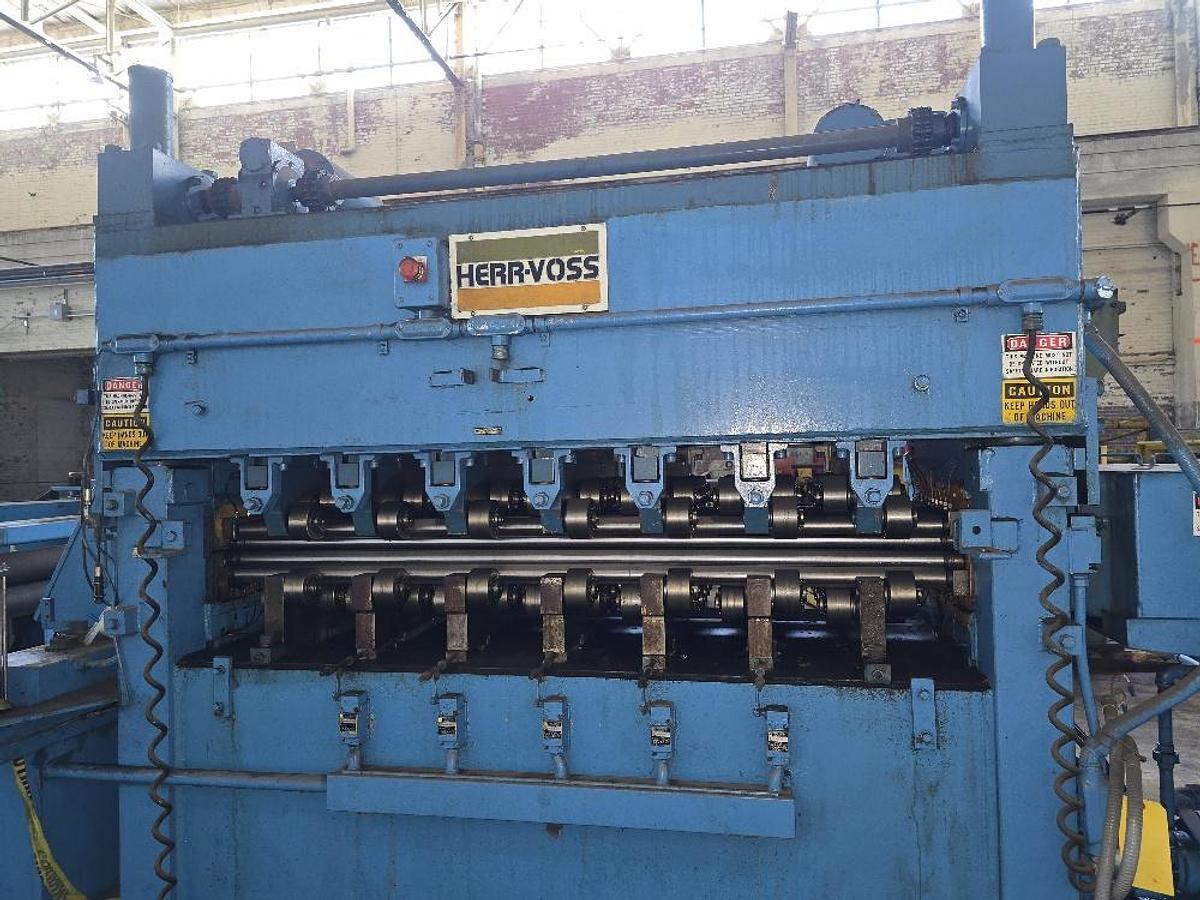 Used 60" x .075" Herr-Voss 6HI Leveler