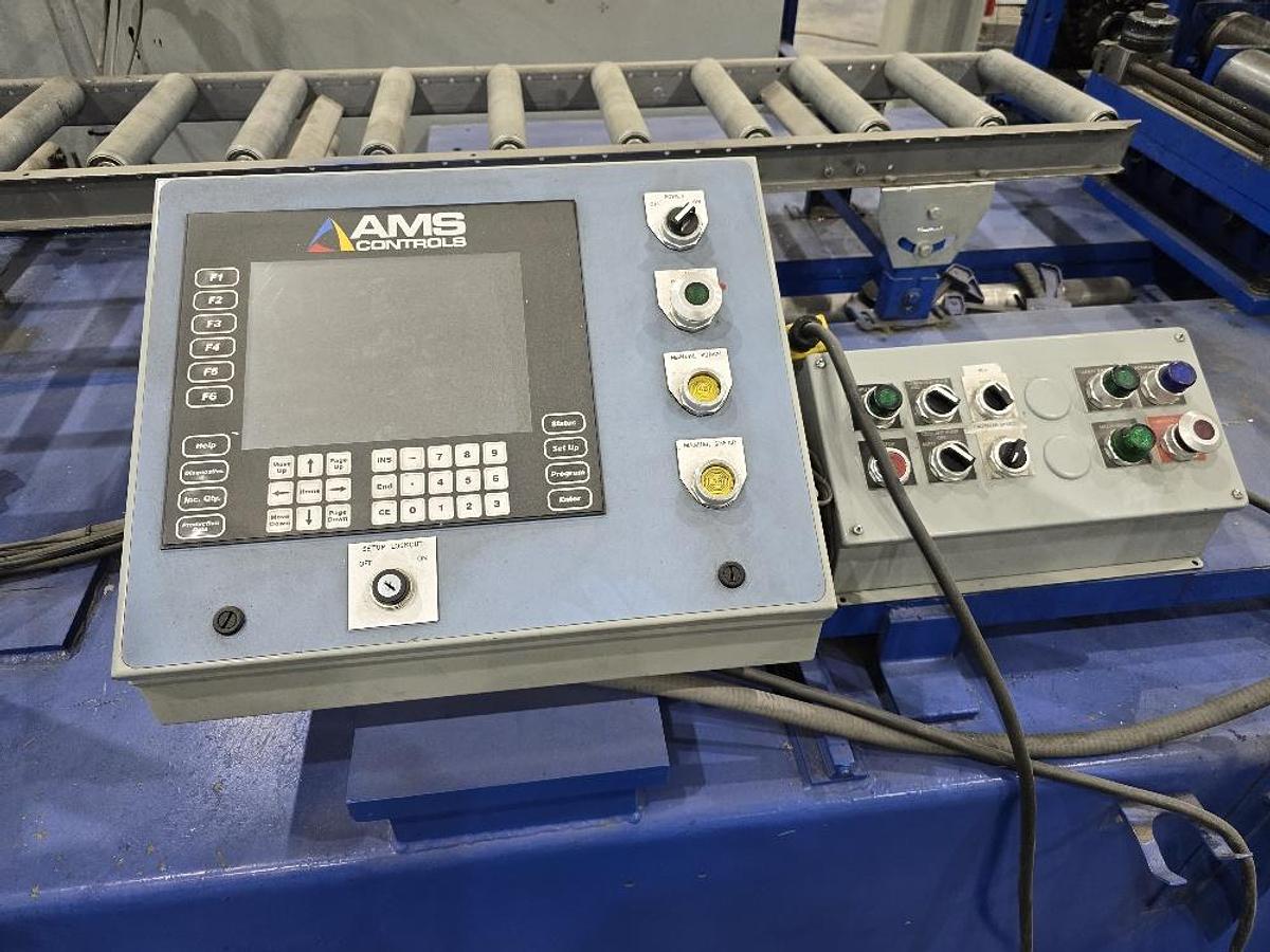 Used ASC 17-Stand x 2-1/2" Stud & Track Roll Form Line 