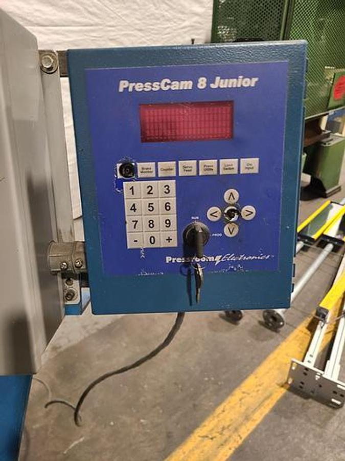 Used Minster B1-22 Ton Punch Press with Air Clutch & Air Brake & Light Curtain