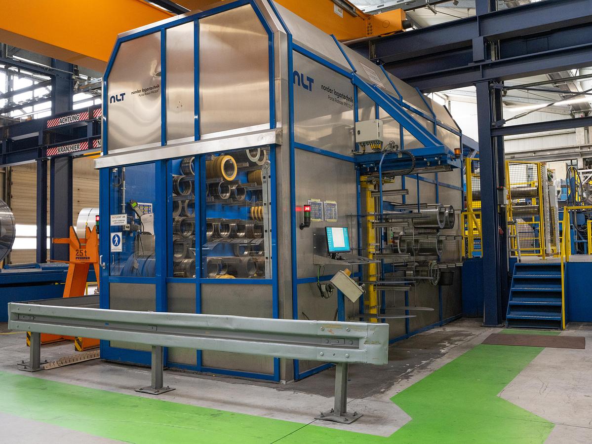 Used 65” x .098” Stainless Steel Slitting Line