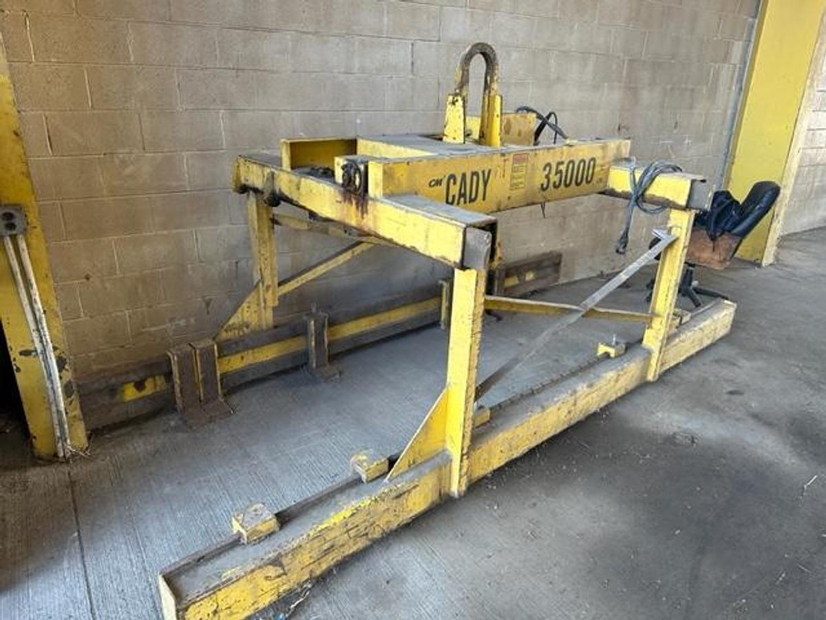 Used 35,000 Lbs. x 84" Motorized Sheet Lifter