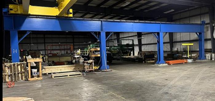 Used Top Running Double Girder Bridge Crane and Hoist