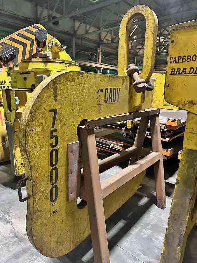 Used 75,000 lbs Cady C-Hook