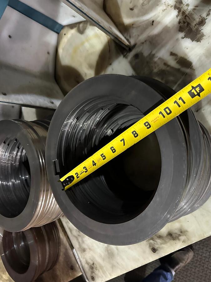 Used 52” x .100” x 35,000 Lb. Stamco Double-Loop Slitting Line