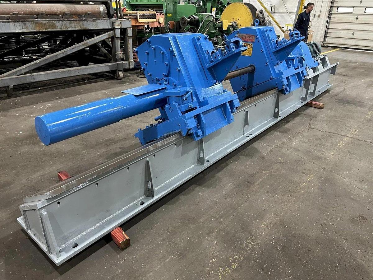 Used 72" x 1/4" Butech Dual Rotary Scrap Choppers