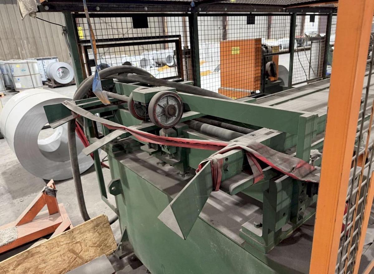 Used 14 Stand x 3" x 44" Bradbury Model 320 Panel Roll Forming Line