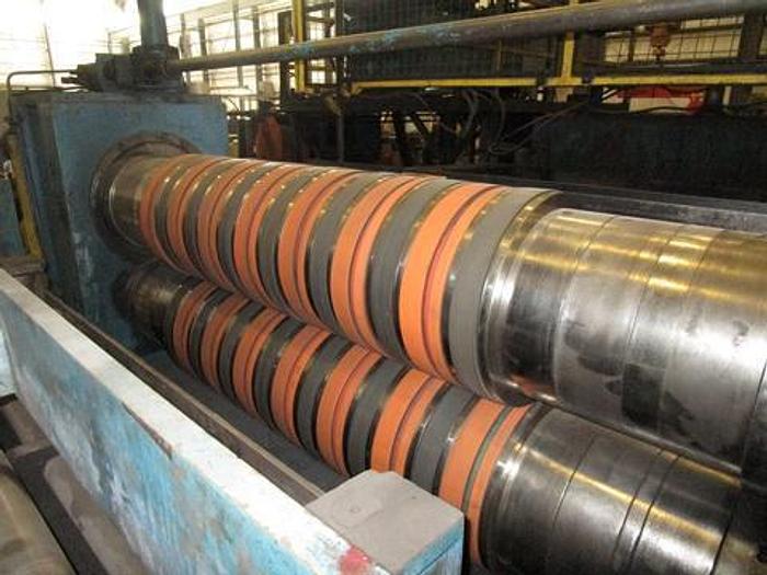 Used 72" x .250" x 74,000 Lbs. Pro Eco Slitting Line (Used)