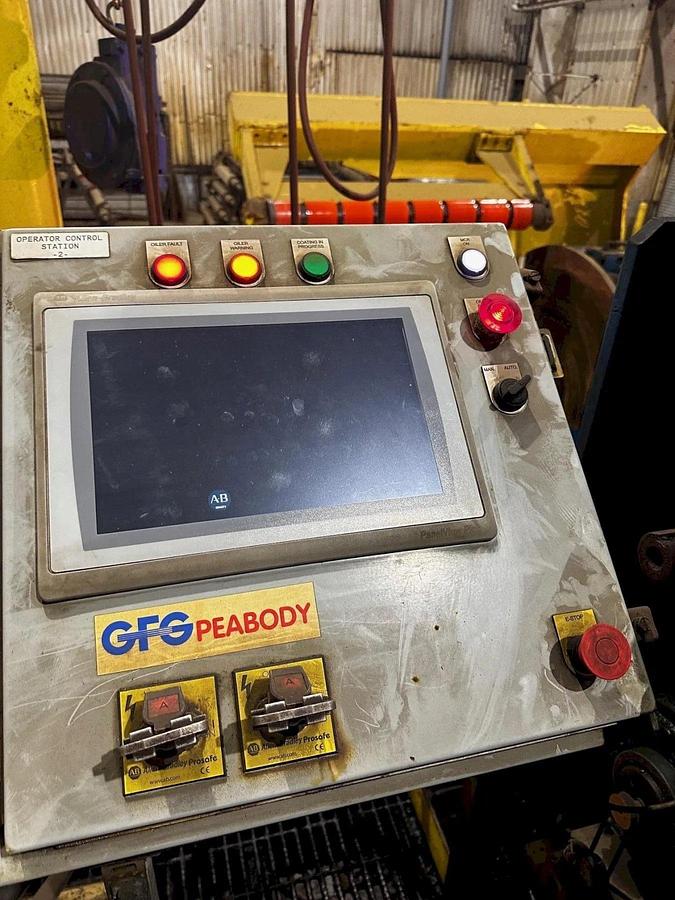 Used 72” x .500” x 60,000 Lbs. Pro-Eco Push Pull Pickle Line