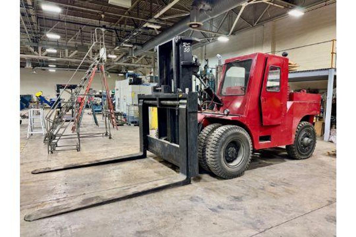 Used  50,000 Lb. Capacity, TAYLOR RS50 Riggers Special Forklift