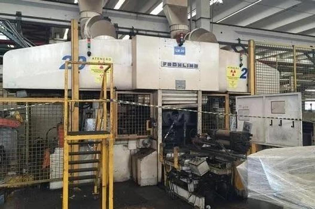 Used 18” x .250” Frohling 4Hi Reversing Cold Rolling Mill
