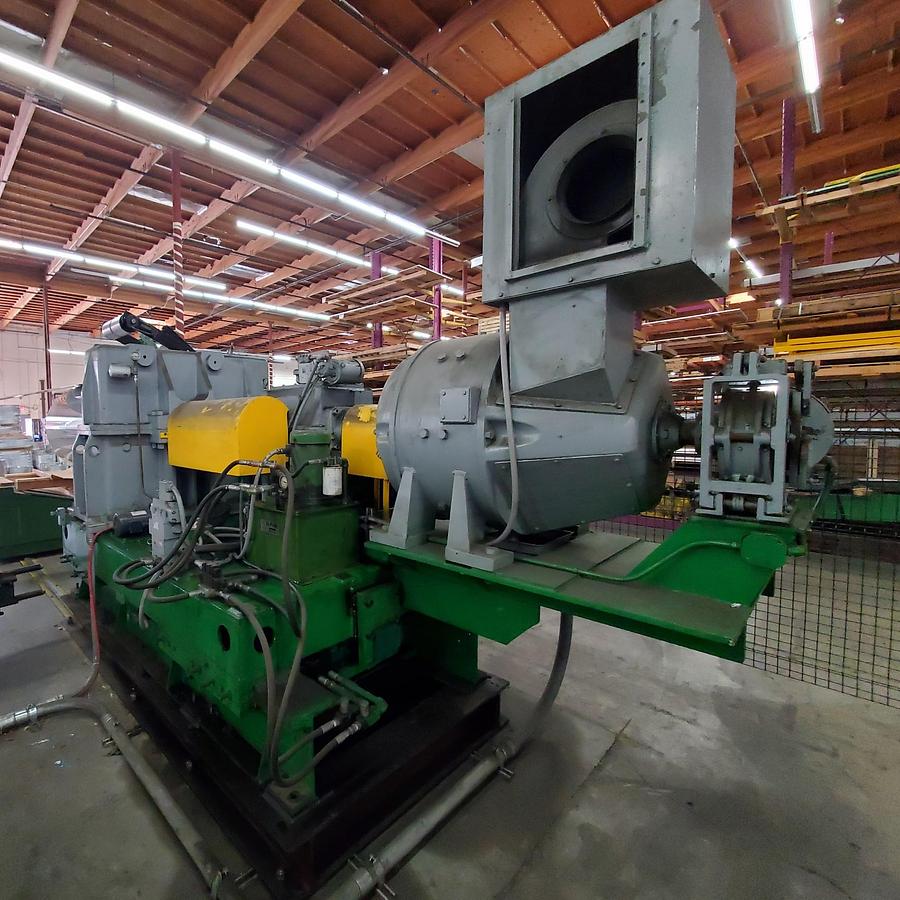 Used 60" x 20,000 Lbs Uncoiler