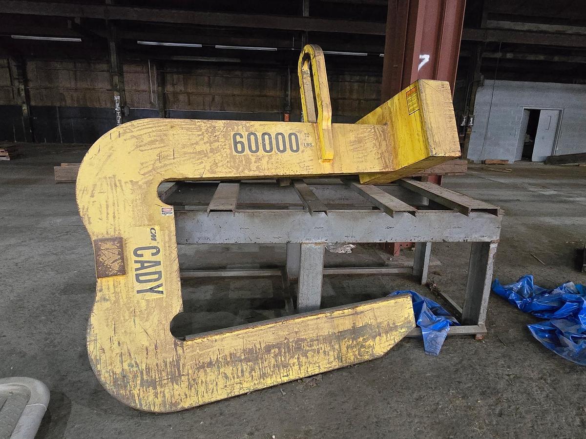 Used 60,000 Lb Cady C-Hook