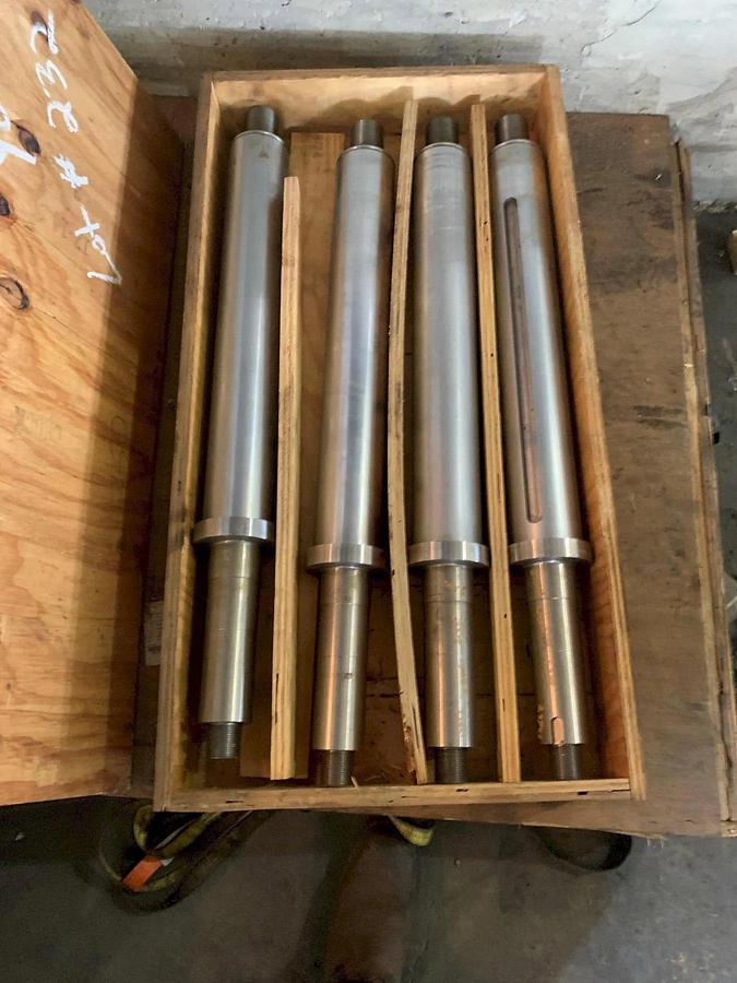 Used 22/24 Stand x 3.5” x 21” Tishken  Rollformer, New 1999