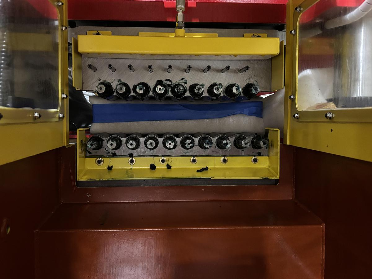 Used 63” X 0.079” Red Bud Cut-to-Length Line