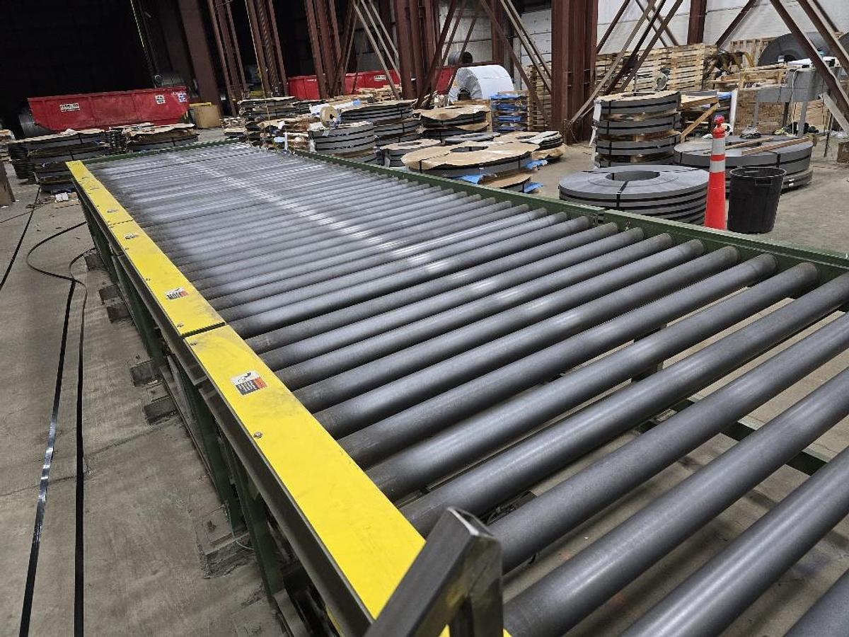 Used 72" x 12,000 Lb. Pomacon Banding Line