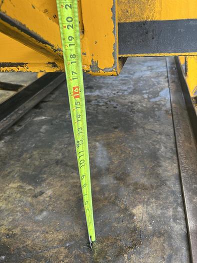 Used 10,000 LBS BISON MODEL #TSL10-2060SP ADJUSTABLE SHEET LIFTER