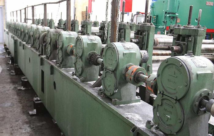 Used 13 STANDS X 3" X 44" BRADBURY ROLLFORMER