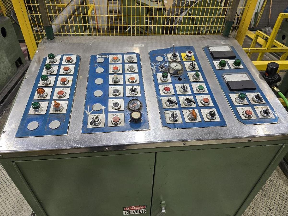Used 36” x 30,000 lb Nova Slitting Line
