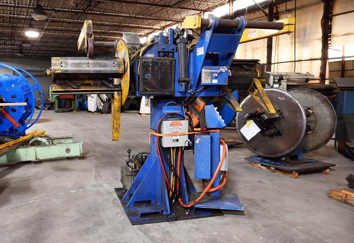 Used 24”  x 8,000 Lb COE Double Uncoiler