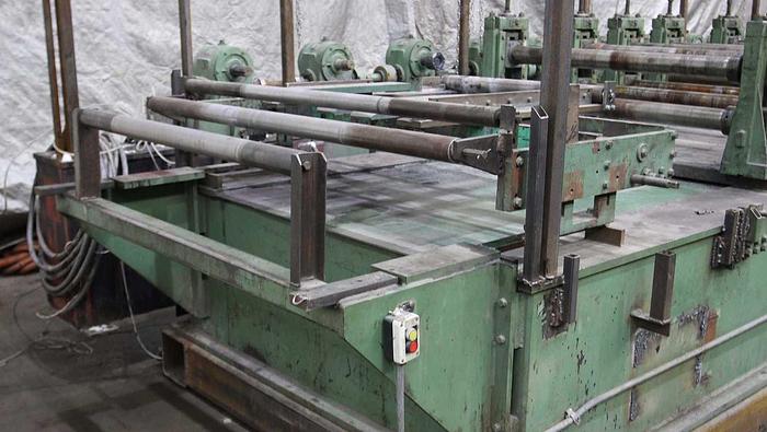 Used 13 STANDS X 3" X 44" BRADBURY ROLLFORMER